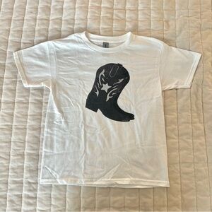 Cowboy Boot Western Baby Tee